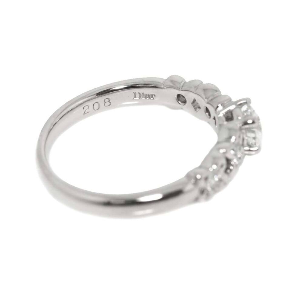DIOR Silver Diamond Ring - Picture 3 of 8